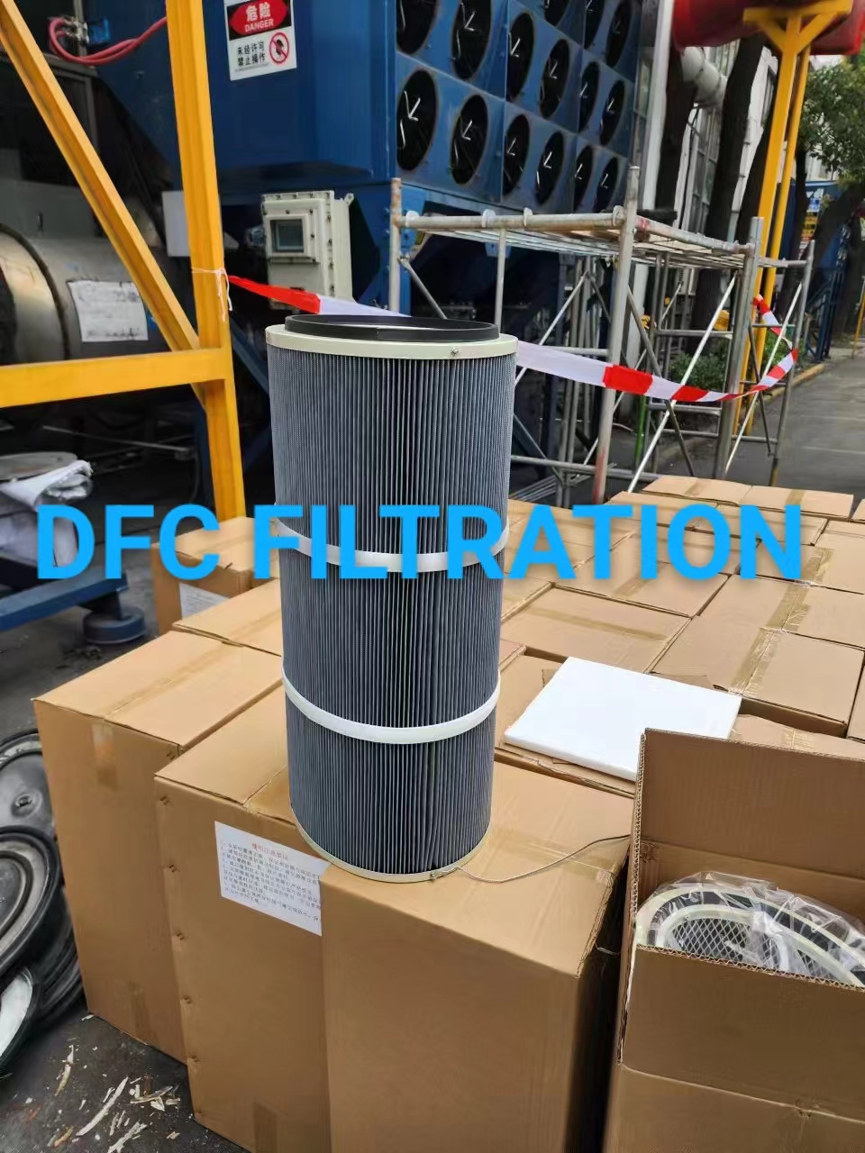 Oval DFO Dust filter cartridge