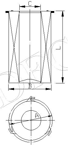 类型C (爪式法兰)